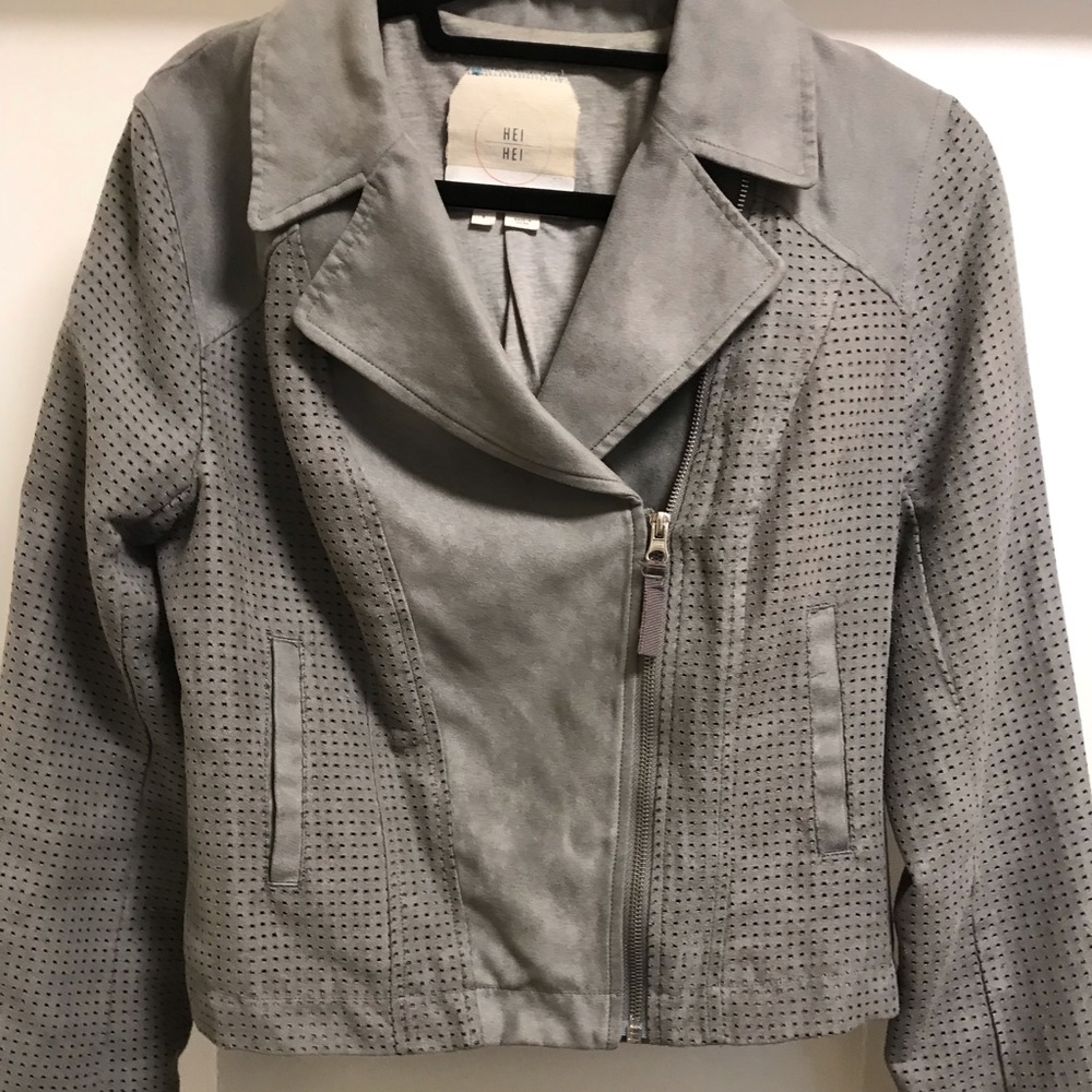 Anthropologie Hei Hei Perforated Jacket